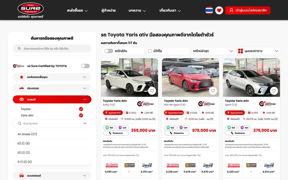 Toyota Sure, Toyota
